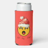 Ho Ho Ho smiley santa スリム缶クーラー (Seltzer裏面)
