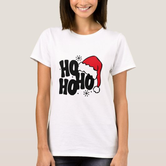 "Ho Ho Ho" Tシャツ (正面)