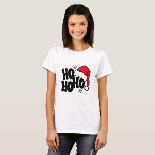 "Ho Ho Ho" Tシャツ (正面フル)