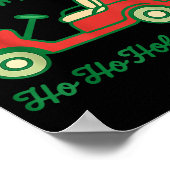 Ho Ho Hole In One Santa Golf Christmas Holiday Gol ポスター (角)