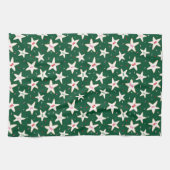 Ho Ho Holiday Cookie Pattern  キッチンタオル (横)