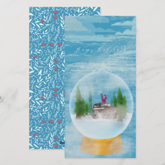 Ho ho Holidays シーズンカード (正面/裏面)