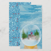 Ho ho Holidays Holiday Card シーズンカード (正面/裏面)