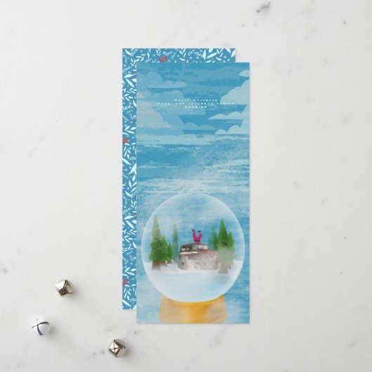 Ho ho Holidays Holiday Card シーズンカード (正面/裏面インサイチュ)