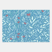 ho ho holidays wrapping paper ラッピングペーパーシート (正面3)