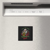 Ho Ho Holy I Need A Beer Funny Santa Christmas Dri マグネット (インサイチュ (食洗機))