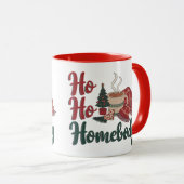 Ho Ho Homebody Cozy Holiday マグカップ (正面右)