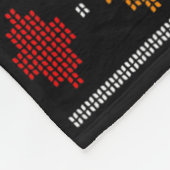 Ho Ho Homoual Gay Xmas Pride Ugly Christmas Sweate フリースブランケット (角)