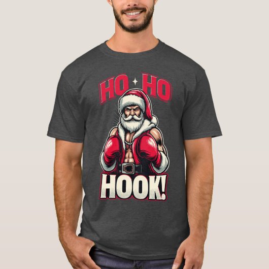 Ho Ho Hook Boing Santa friend Tシャツ (正面)