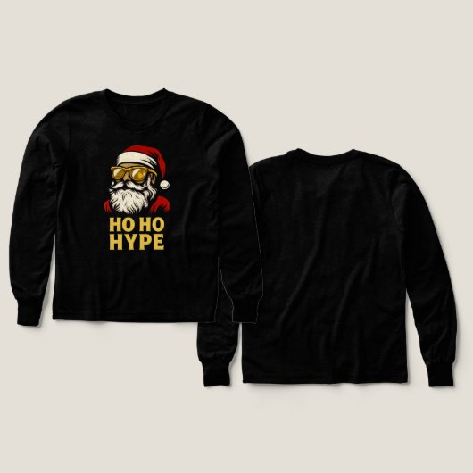 HO HO HYPE – Santa Gold (デザイン 正面＆背面)