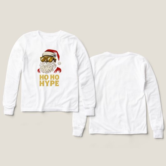 HO HO HYPE – Santa Gold (デザイン 正面＆背面)