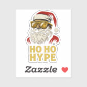 HO HO HYPE – Santa Gold シール (シート)