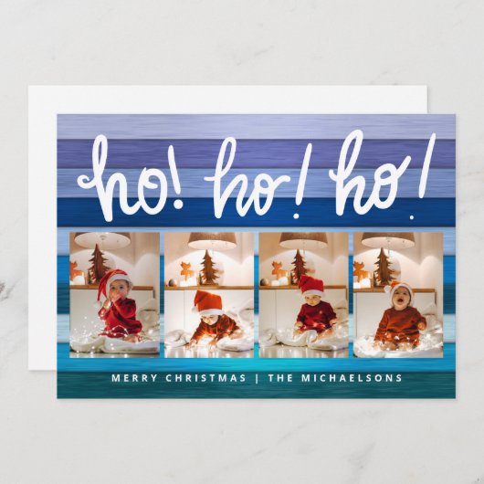 HO HO MERRY Christmas写真の追加 (正面/裏面)