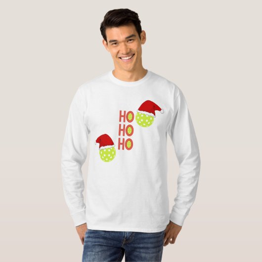 HO HO PICKLEBALLシャツ Tシャツ (正面フル)
