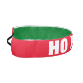 HO HO REDクリスマスヘッドバンおもしろいド アスレチックヘッドバンド (左)