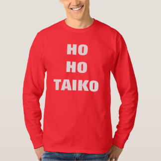 HO HO TAIKOのクリスマスのTシャツの長袖 Tシャツ