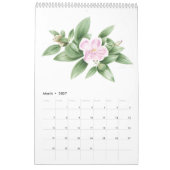 Ho Mang 2023による花のカレンつるダー カレンダー (3月 2027)