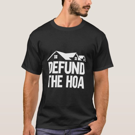 HOAに資金を出さない Tシャツ (正面)