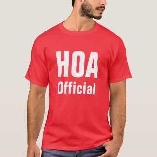 HOAの役人のワイシャツ Tシャツ