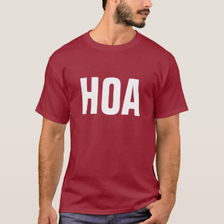 HOAの役人のワイシャツ Tシャツ