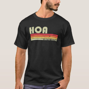 HOA名レトロパーソナライズされたヴィンテージ80S 90S Birthd Tシャツ