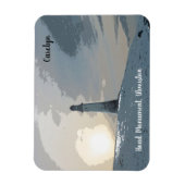 Hoad Monument、Ulverston、John Barrow、灯台 マグネット (縦)