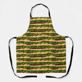 Hoagie Sandwich All-Over Print Apron エプロン (正面)