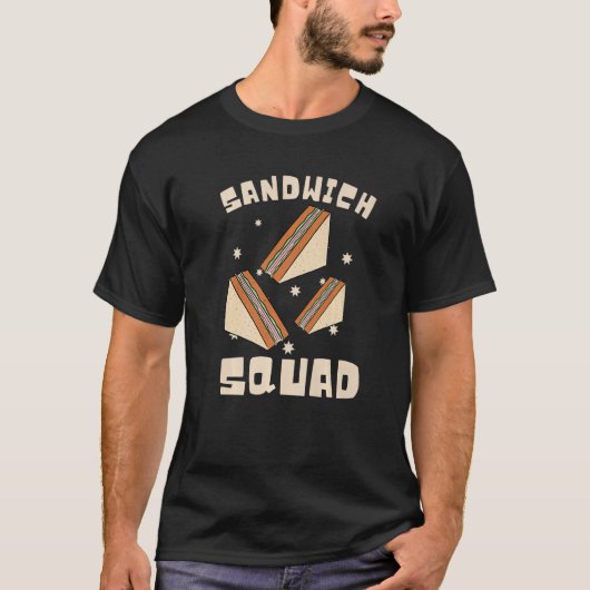Hoagie Sub Artist And Sandwich Maker - Sandwich Sq Tシャツ (正面)