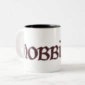 HOBBITON™の固体 ツートーンマグカップ (正面左)