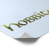 HOBBITON™テクスチャ ポスター (角)