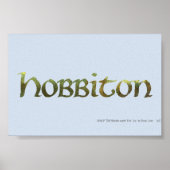 HOBBITON™テクスチャ ポスター (正面)
