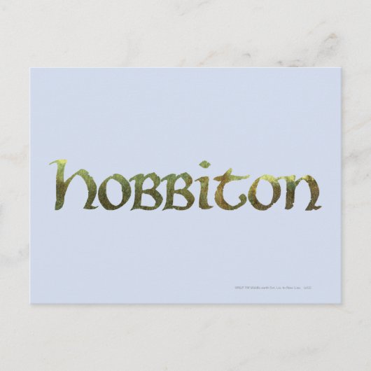 HOBBITON™テクスチャ ポストカード (正面)