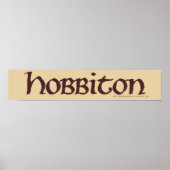 HOBBITON™ 無地の ポスター (正面)