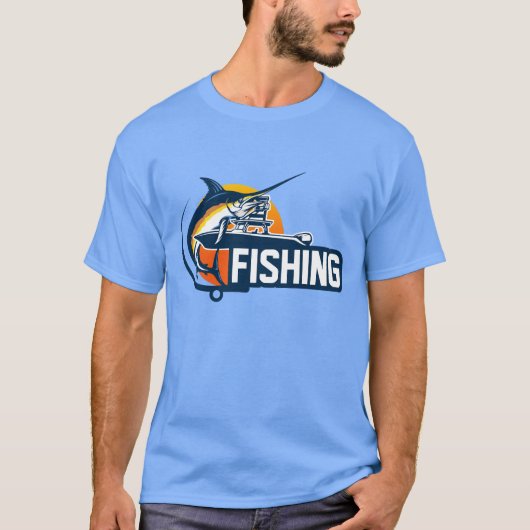Hobby Fisherman Seer Fish Fishing Boating Gift Tee Tシャツ (正面)