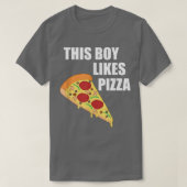 Hobby Pizza Chef Boy Likes Pizza Funny Saying T-Sh Tシャツ (デザイン正面)