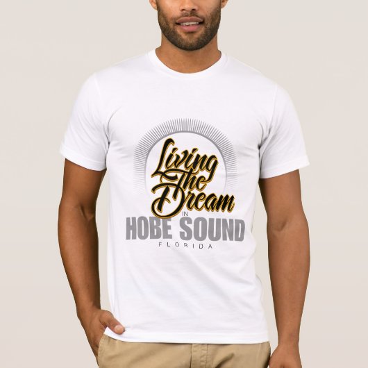 Hobeの音に夢住んでいます Tシャツ (正面)