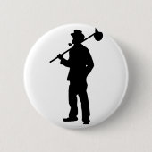 HOBOオーセンティックオリジナルプレミアムデザイン 缶バッジ (正面)