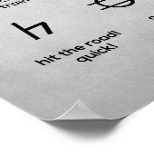 Hoboシンボル ポスター (角)