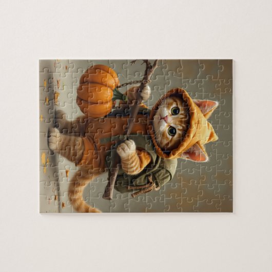 hobo kitten fall journey ジグソーパズル (横)