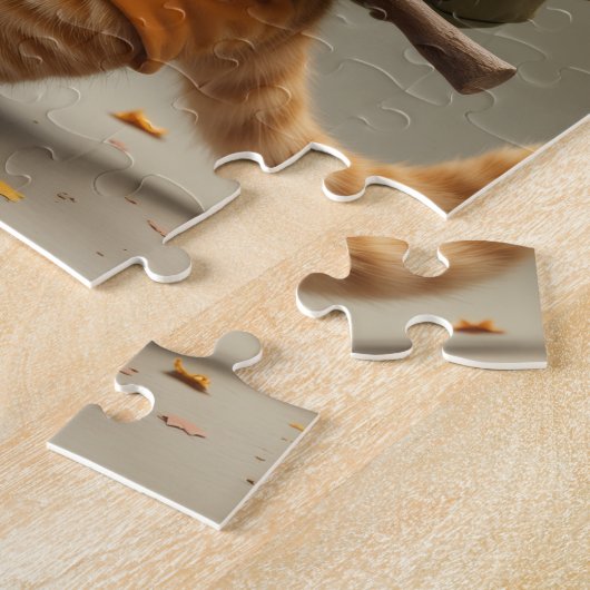 hobo kitten fall journey ジグソーパズル (側面)