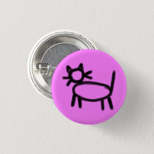 Hobo Symbol: Kind Lady 缶バッジ (正面&裏面)