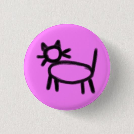 Hobo Symbol: Kind Lady 缶バッジ (正面)
