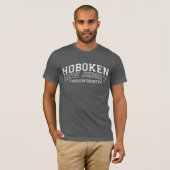 HOBOKENニュージャージーのティー Tシャツ (正面フル)