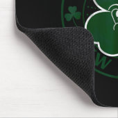 Hoboken New Jersey Irish Shamrock Nj Retro Souveni マウスパッド (コーナー)