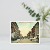 Hoboken NJ, Hudson通り1910s ポストカード (スタンド正面)