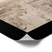 Hoboken Weehawken NJ写真1909 ポスター (角)