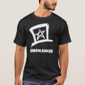 Hobomancerのルンペンの印かロゴの暗闇のTシャツ Tシャツ (正面)