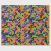 HOCモンスターハロウィーン版迷彩柄 ラッピングペーパー (フラット)