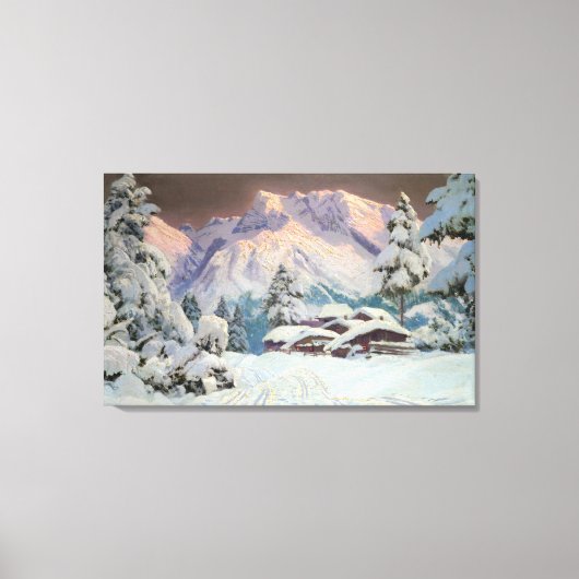 Hocheisgruppe，オーストリア キャンバスプリント (正面)