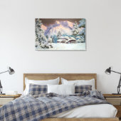 Hocheisgruppe，オーストリア キャンバスプリント (インサイチュ (寝室))